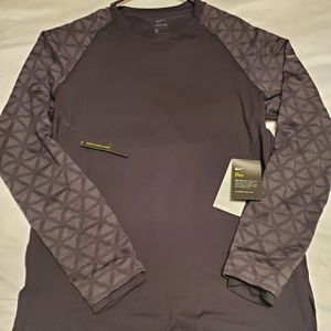 Nike Pro slim fit training  shirt size large